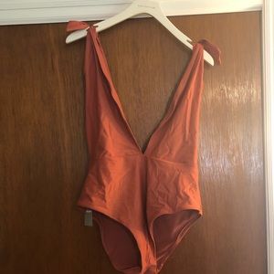 Aerie low cut swim suit - brand new